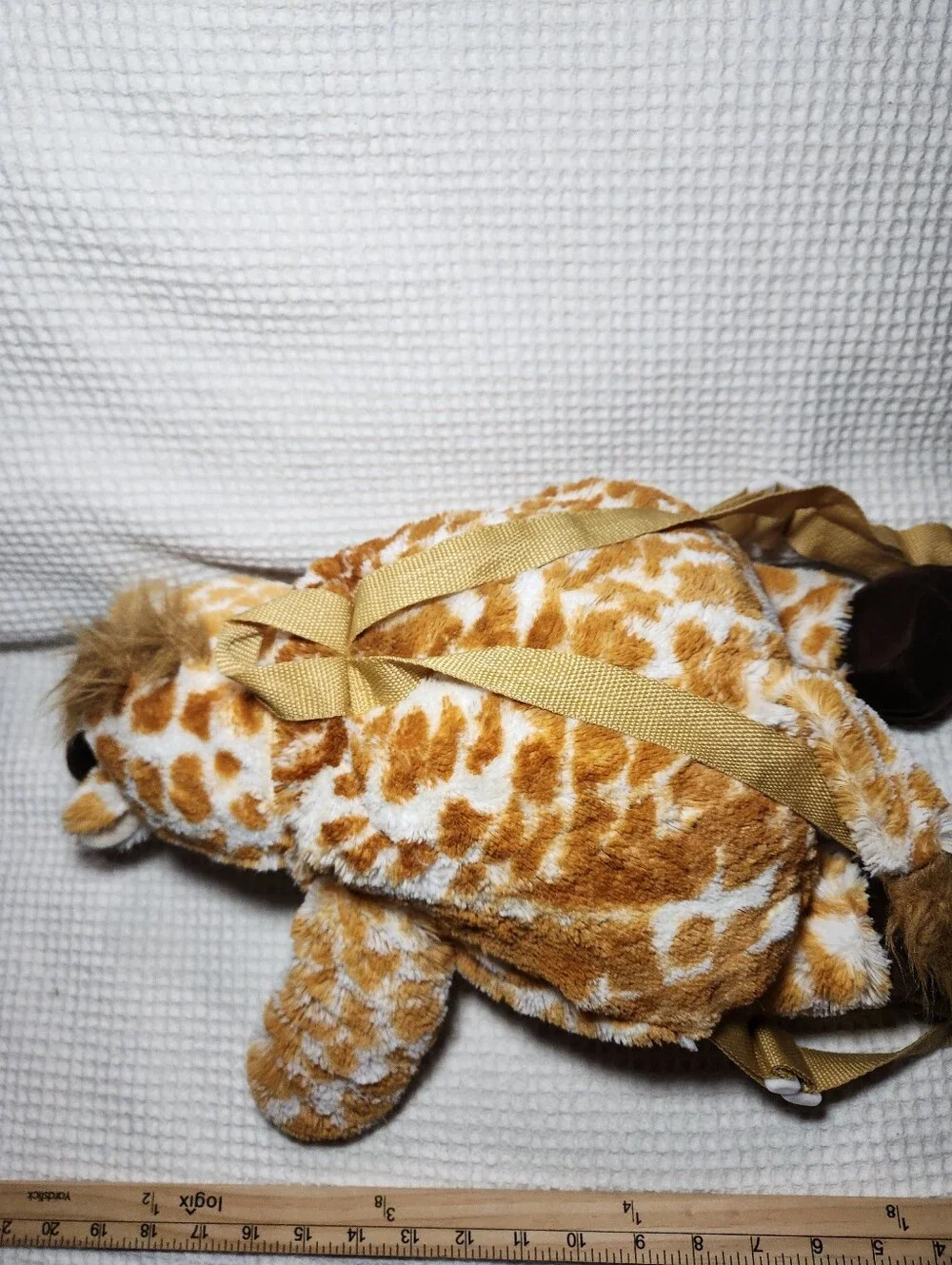 Plush Giraffe Soft Toy Backpack - Brown & White